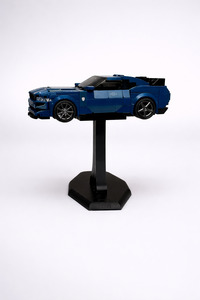 General Purpose Stands: LEGO® Speed Champions Car Display Stand (Horizontal) – Modular, Connectable Base