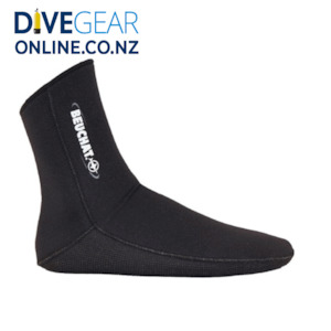 Freediving Boots Socks: Beuchat Socks with Dots 4mm