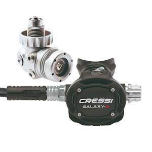 Cressi: T10-SC Cromo with Galaxy R Regulator