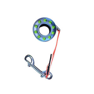 Dsmb Reels: 20m Aluminum  Finger Spool -Silver