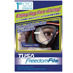 Kids Collection: TUSA Freedom Anti fog Film for 2 Window Mask
