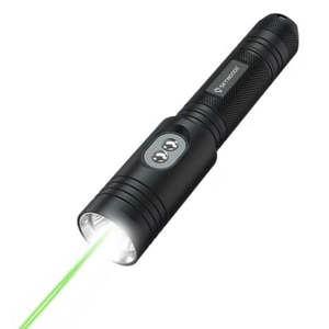 Skywoods D6GL Torch with Green Laser Pointer