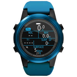 Freediving Watches Computers: Shearwater Tern TX - Blue