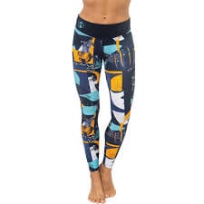 Scuba Diving Home Page: Fourth Element Womens Hydro Leggings Midnight Pattern XS