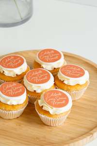 Designer Cupcakes: Designer Logo Cupcakes
