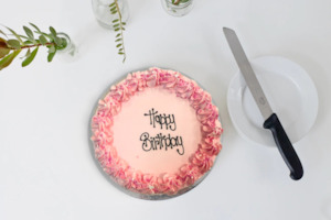 Buttercream Cakes: Buttercream Cake - Pink