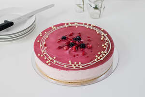 Boysenberry Bliss Cheesecake!