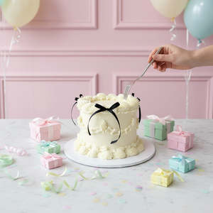 All: Vintage Parisian Ribbon and Ruffles | Signature Round