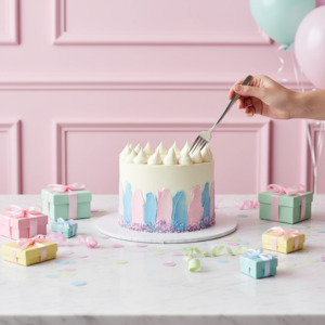 All: The Reveal Peak | Boutique Celebration Cake
