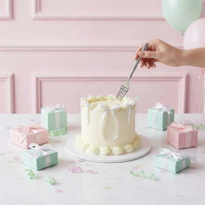 Vintage White Bow | Signature Round