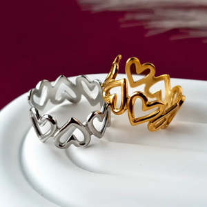 My Forever Love Adjustable Ring - Gold or Silver