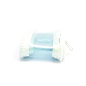 Patio Blind Zip Joiner 20cm – Clear with White Trim – DIY Online