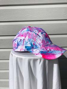 Pinky Splatter Cap