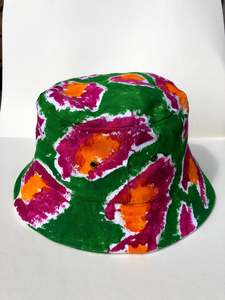 Dizzie Bucket Hats: Jungletopia- 100% Heavy Brushed Cotton Bucket Hat