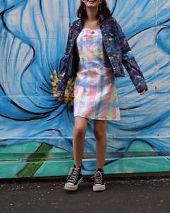 Upcycled Jackets: Dreamy Denim Jacket size 14