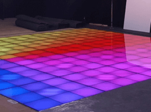 Illuminated DMX Dance Floors