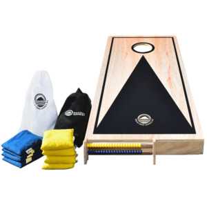 Products: Deluxe Wood Cornhole Game Set
