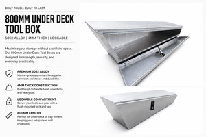 Toolboxes: Universal Under deck Toolbox (PAIR)