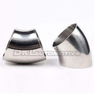 Stainless 45 Degree Bend
