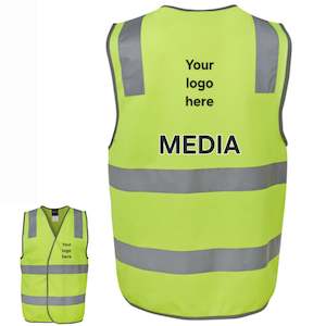 Hi-viz Media Vest