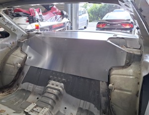 Bespoke Fab: Nissan Silvia 200SX S14 rear firewall piece