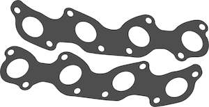 2UZ / 3UZ exhaust manifold flanges (Pair)