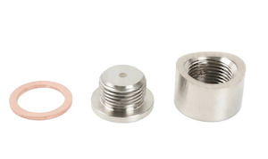 Stainless O2 Exhaust Bung and Plug
