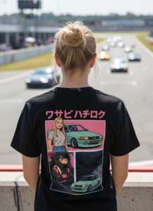 Car Related Clothing Merch: Wasabi 86 - Tee or Hoodie