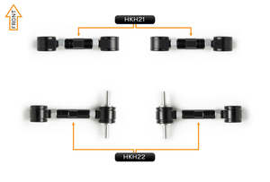 Hakon Suspension: V2 Essentials Arm Kit - Honda Integra DA (Rear)