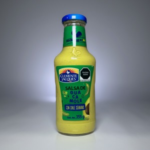 Clemente Jacques – Salsa de guacamole con Chile Serrano 355ml