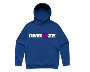 Hoodies Original Dmroze Design: DMROZE MEN'S DARK COLOURED PRINTED HOODIES