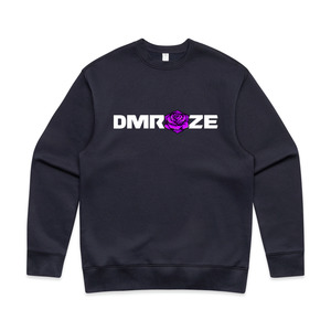 DMROZE MEN'S DARK COLOURED PRINTED CREW NECKS