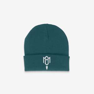 DMROZE 2.0 CUFF BEANIES (WHITE EMBROIDERY)