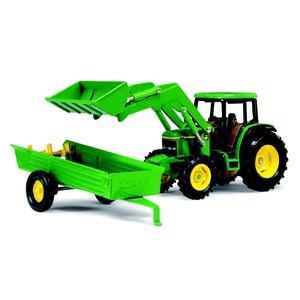 Products: 1: 32 John Deere 6210 with Loader and Manure Spreader
