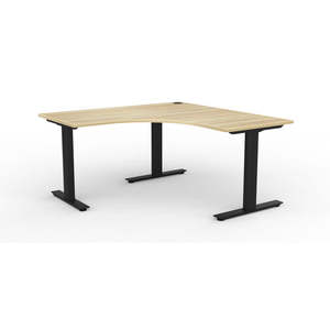 Fixed Height Desks: KNIGHT GROUP Agile Corner Desk 1500 x 1500