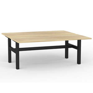 Fixed Height Desks: KNIGHT GROUP Agile Double Sided Desk 1800L