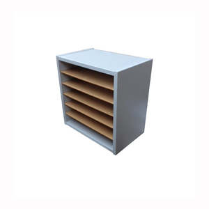 Filing Storage: NZ MADE 6 Slot Pigeon Hole Unit
