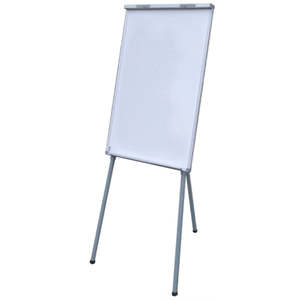 Whiteboards More: PROWITE Whiteboard/Flip Chart on Tripod Easel