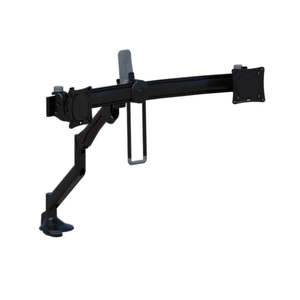 Office Accessories: ACCENT Levo Dual Monitor Arm - Quickship