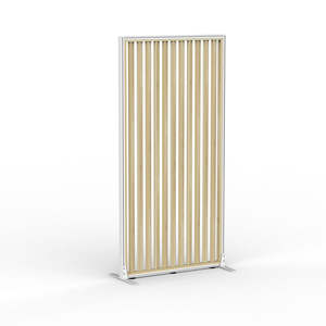 KNIGHT GROUP Studio Divide Freestanding Screen 1800H - White Frame