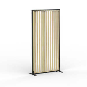 KNIGHT GROUP Studio Divide Freestanding Screen 1800H - Black Frame