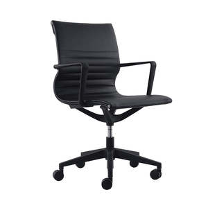 Contemporary Executive Office Furniture: BURO Diablo Black Chair