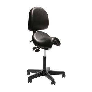 Kneeler Specialty Chairs: BURO Bambach Saddle Seat With Back