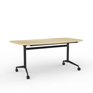 KNIGHT GROUP Team Flip Table 1600L - D SHAPE