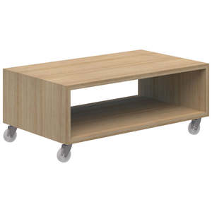 Coffee Tables: ACCENT Modella II Mobile Box Coffee Table 1000L