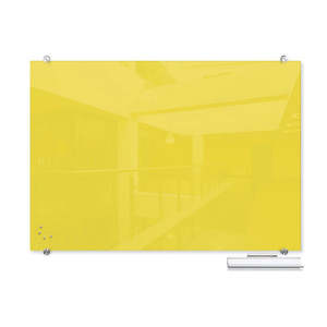 GLASS Writing Board - Yellow