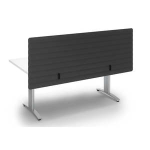 Desk Mounted Screens: BOYD Acoustic Desk Screen Wave 1800L