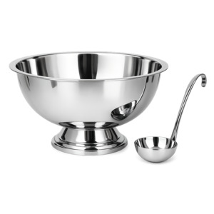 Punch Bowl and Ladle