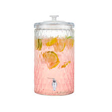 Quilted Glass Drink Dispenser – 8L