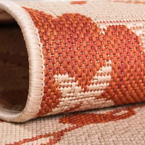 Outdoor Mat – Botanical Red